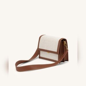 JW PEI Mini Flap Crossbody - Beige Canvas